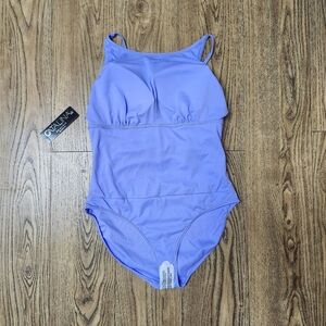 Women's Size L Catalina Swimwear One Piece Lavander/Purple  NWT